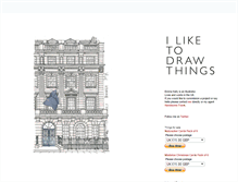 Tablet Screenshot of iliketodrawthings.com